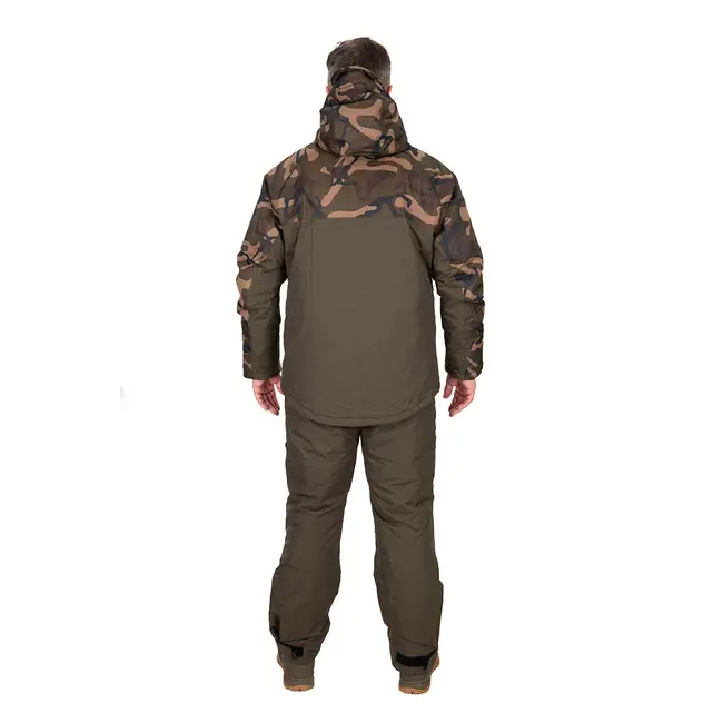 Noul Costum  Pescuit FOX  Khaki/Camo Winter Suit