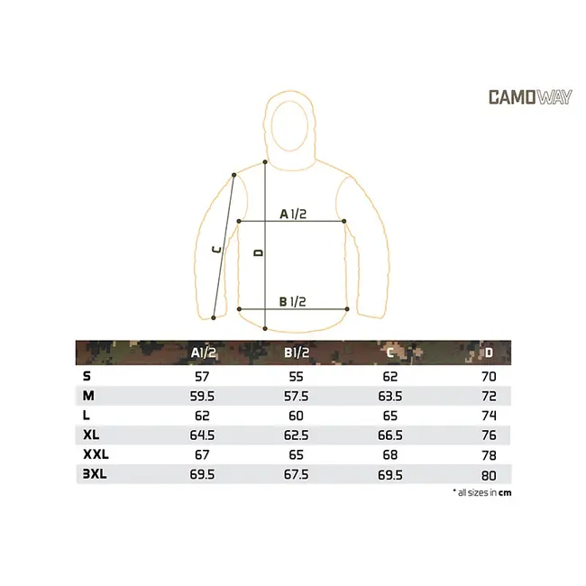 Jacheta Delphin CamoWAY