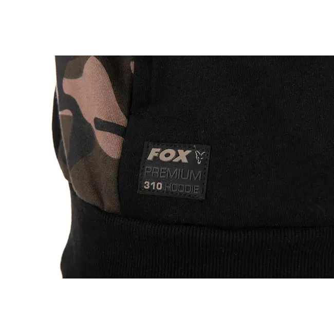 Hanorac Fox Pullover Premium 310 Hoodie, Black-Camo