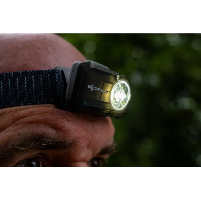 Lanterna Korum Supa Lite Headtorch, 300 Lumeni