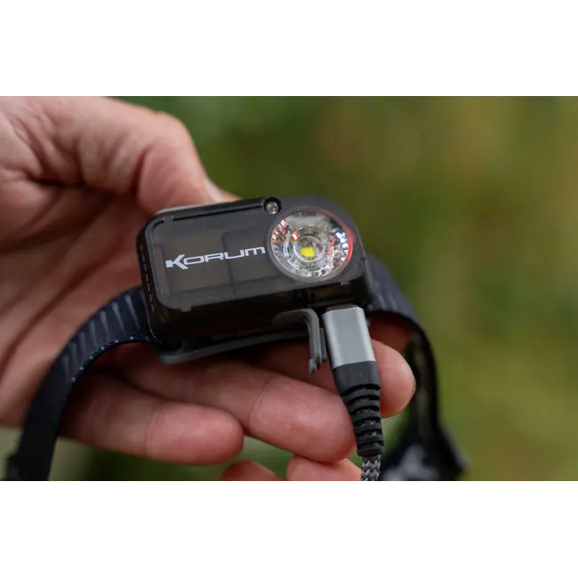 Lanterna Korum Supa Lite Headtorch, 300 Lumeni