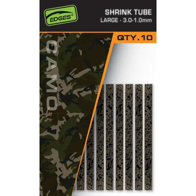 Tub Termocontractabil Fox Edges Shrink Tube, Camo, 10buc/cutie