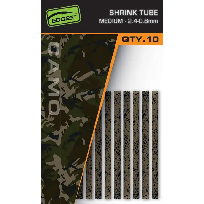 Tub Termocontractabil Fox Edges Shrink Tube, Camo, 10buc/cutie
