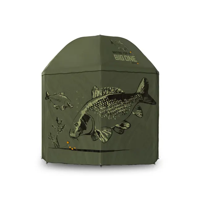Umbrela Pescuit cu Paravan Delphin BigONE Carp, Ø=250cm