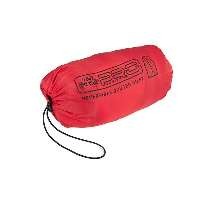 Vesta Fox Rage Reversible Gilet, Culoare Blac/Rage Red