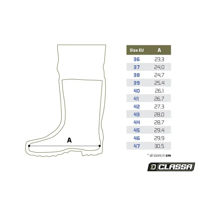 Waders Taslon/PVC Delphin Classa