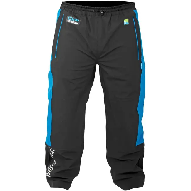 Pantaloni Pescuit Preston DF Ultra Trousers, Black/Blue