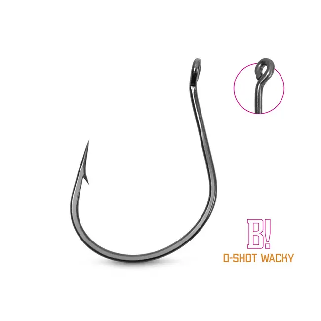 Carlige Drop Shot Delphin B! D-SHOT WACKY,8buc/plic