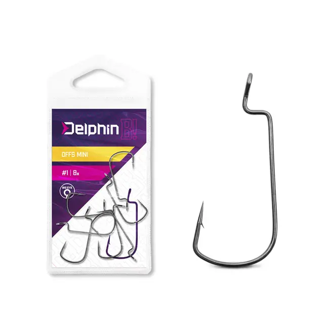 Carlige Offset Delphin B! OFFS MINI, 8buc/plic