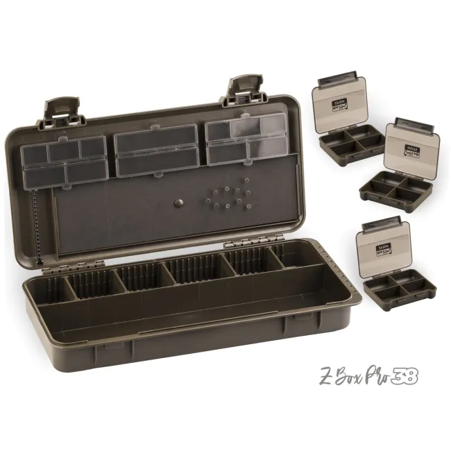 Cutie Accesorii Pescuit ZFish Tackle Box Pro 38, 4in1