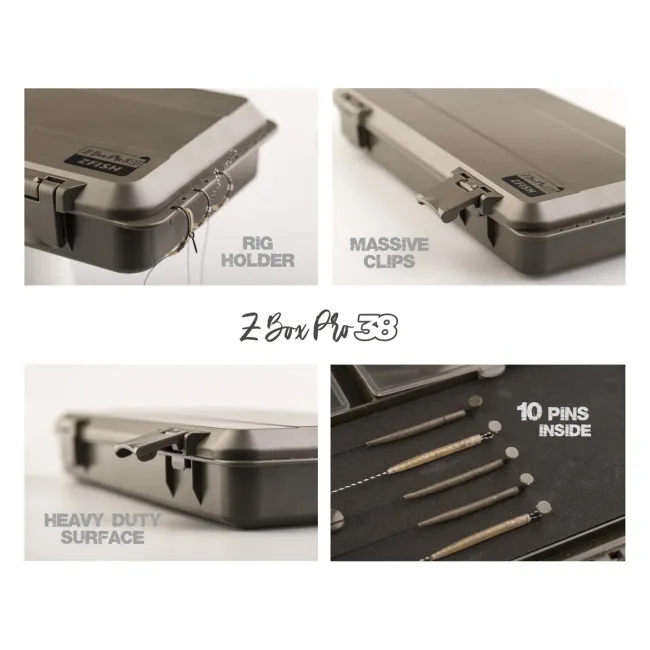 Cutie Accesorii Pescuit ZFish Tackle Box Pro 38, 4in1