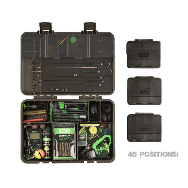 Cutie Accesorii Pescuit ZFish Tackle Box Pro 45 ,4in1