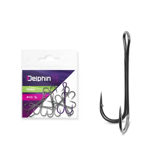 Cârlig/Ancora Dublu Delphin B! Double,8buc/plic