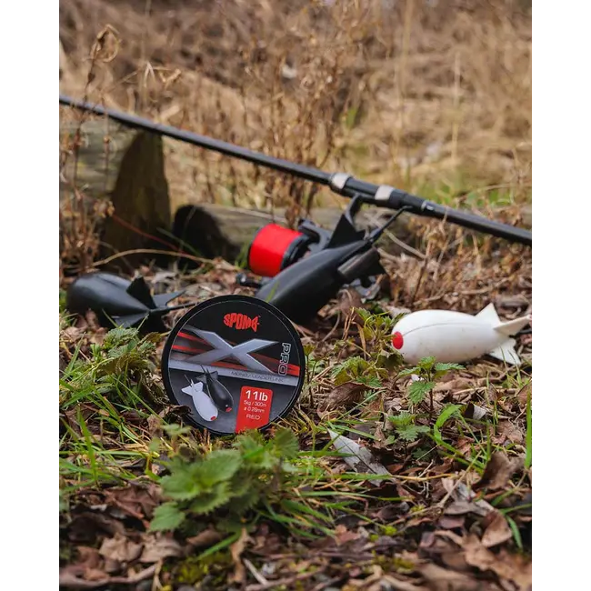 Fir Pescuit Monofilament Spomb X Pro Mono Red 0.26mm/11lbs/300m