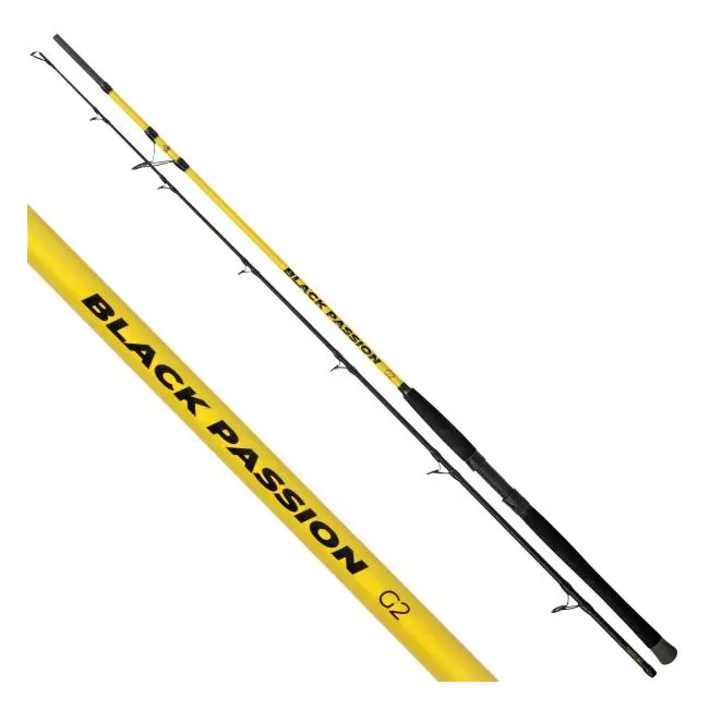 Lanseta Somn Black Cat Black Passion G2 Spin, 2.40m, 50-200g, 2buc