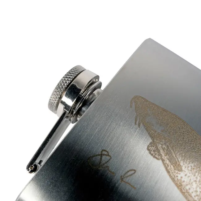 Recipient De Buzunar Din Inox Classic Hip Flask Barbel