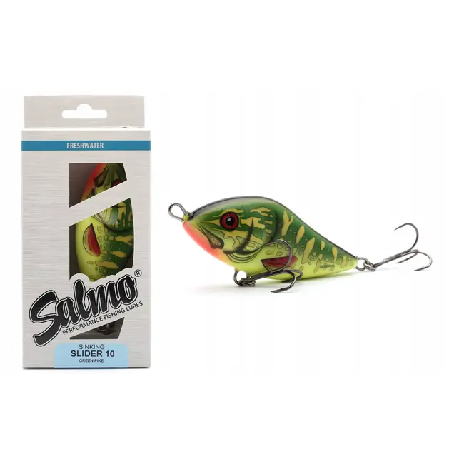 Vobler Salmo Slider Sinking SD5S, Green Pike, 5cm, 8g
