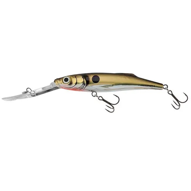 Vobler Salmo Freediver Super Deep Runner 9, Gold Black Back, 9cm, 12g