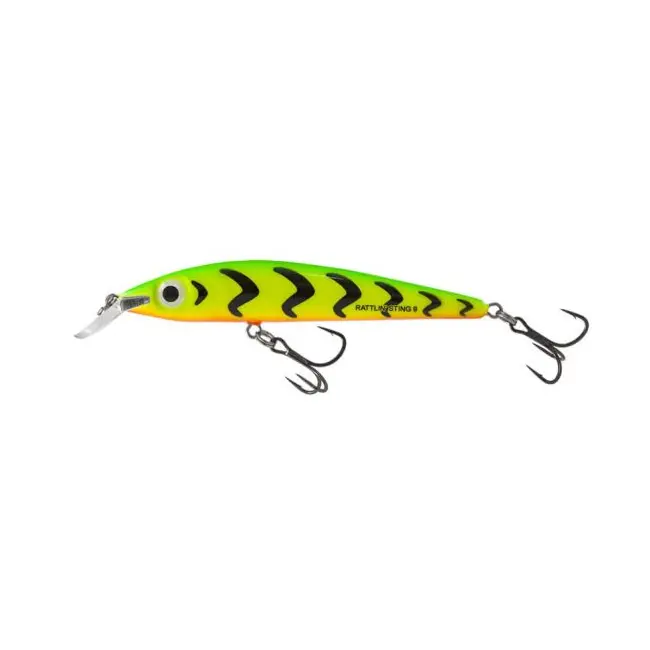 Vobler Salmo Rattlin Sting Suspending, Green Tiger, 9cm, 11g
