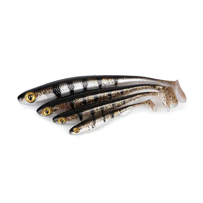 Shad Fox Rage Slick Shad, Glitter Perch, 9cm