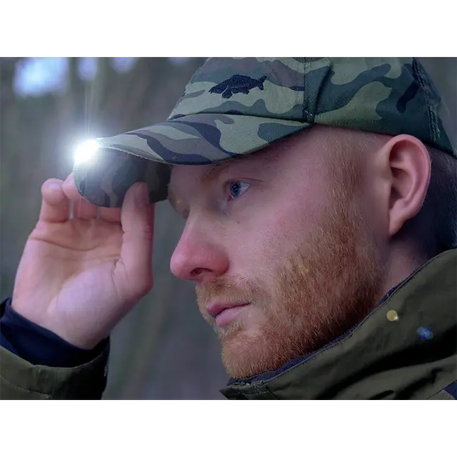 Șapcă Baseball cu LED OutLINE Camo