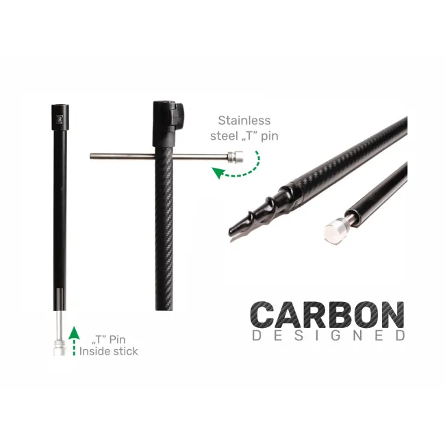 Pichet Telescopic ZFish Carbon Drill Bankstick