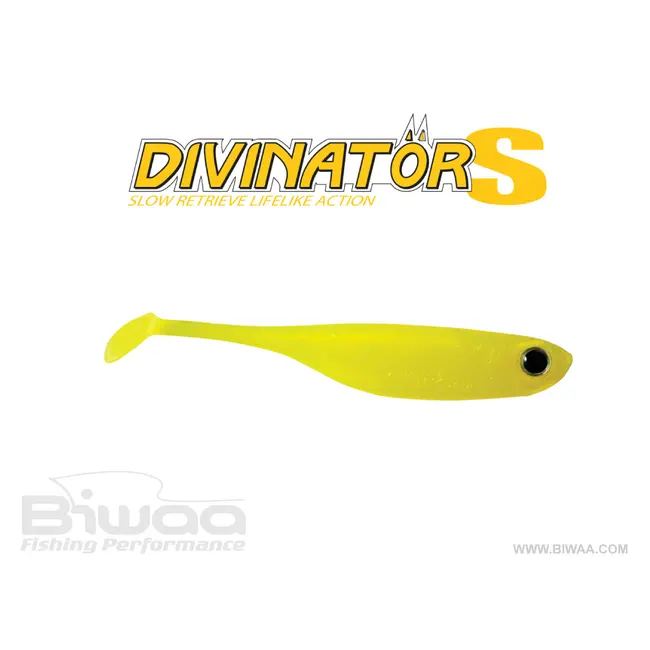 Shad Biwaa Divinator, Lemon Jelly, 6cm ,8buc/plic