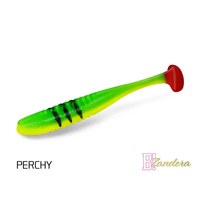 Shad Delphin ZANDERA UVs, Perchy, 10cm, 5buc/blister