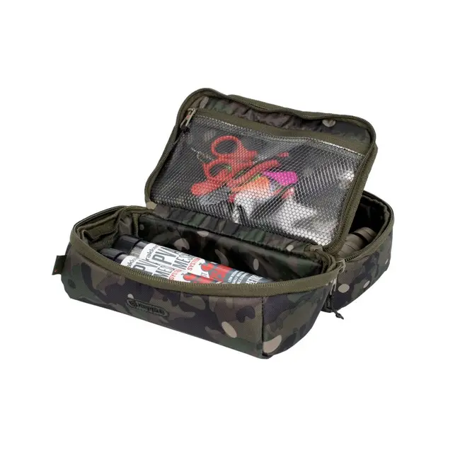 Geanta Accesorii Pescuit Trakker NXC Camo PVA Pouch,25x15x16cm