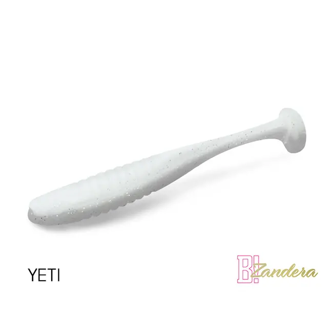 Shad Delphin ZANDERA UVs, Yeti, 10cm, 5buc/blister