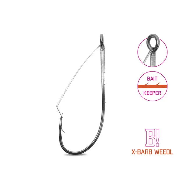 Carlige Antibradis Cheburashka Delphin B! X-BARB WEEDLESS,8buc/plic