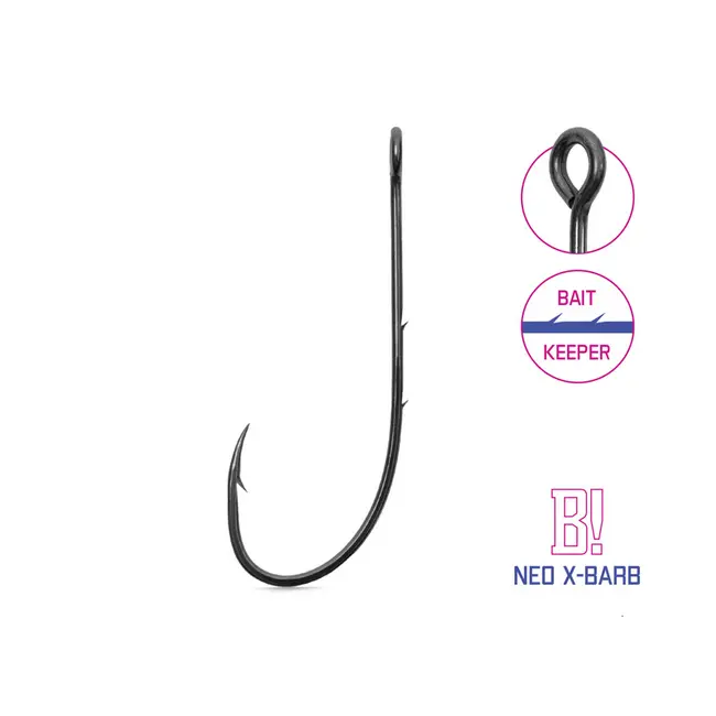 Carlige Montura Cheburashka Delphin B! NEO X-BARB,8buc/plic