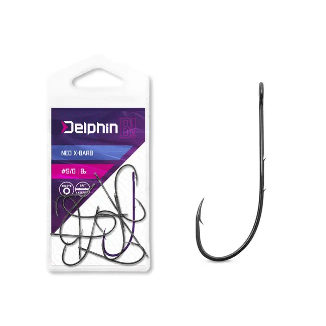 Carlige Montura Cheburashka Delphin B! NEO X-BARB,8buc/plic