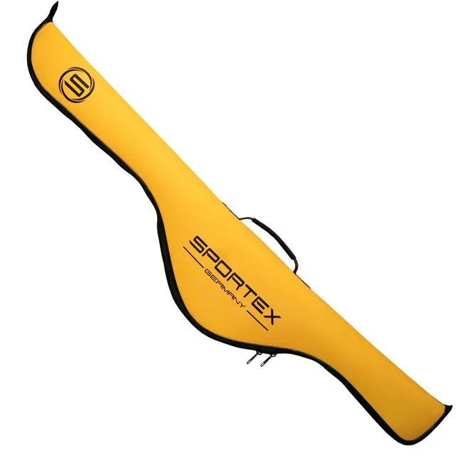 Husa Lanseta Sportex EVA Rod Bag, Yellow, 1 Compartiment, 128cm