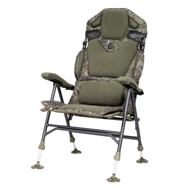 Scaun Pescuit Trakker Levelite Camo Longback Recliner Chair