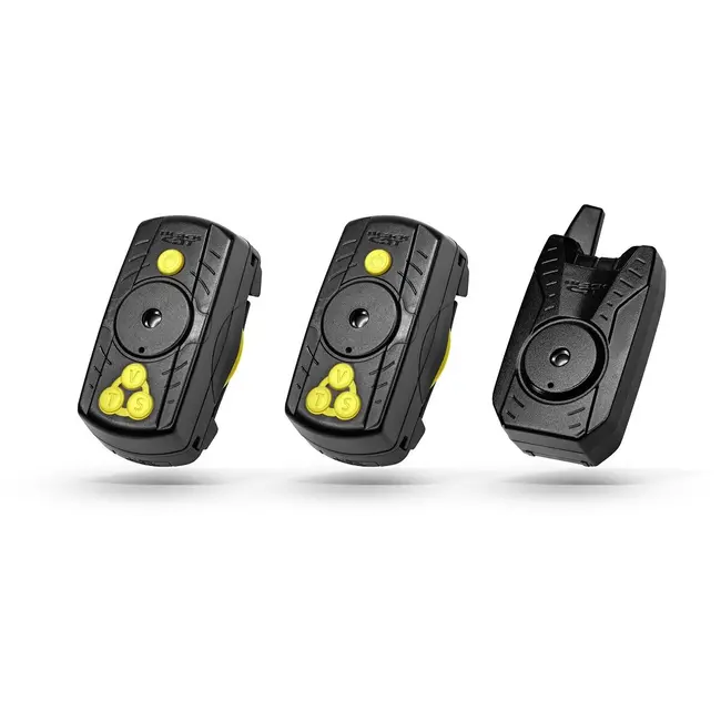 Set Avertizoare Pescuit Montabile pe Lanseta + Statie Black Cat Battle Sounder, 2+1
