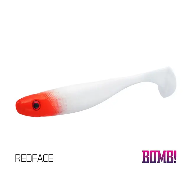 Shad Delphin BOMB Rippa, Redface, 5cm, 5buc/plic