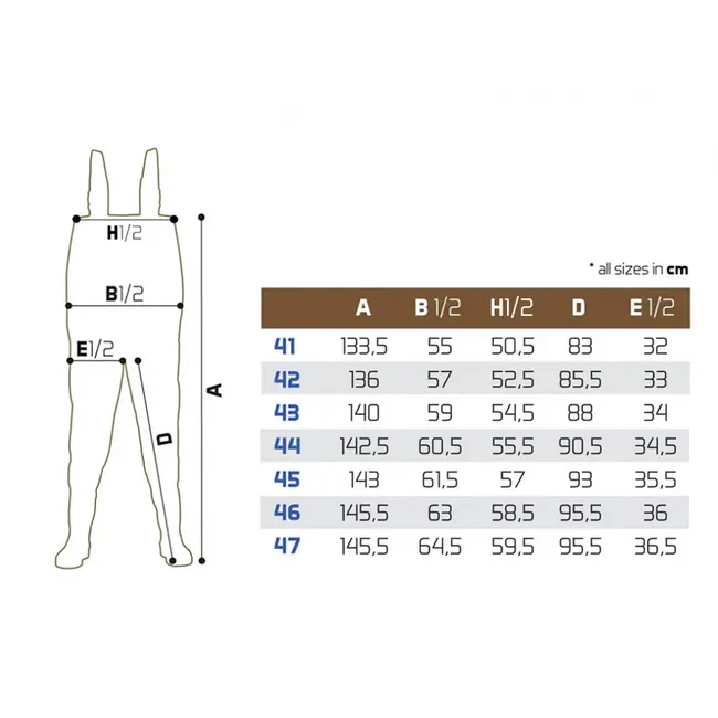Waders Delphin ORAVA din Neopren