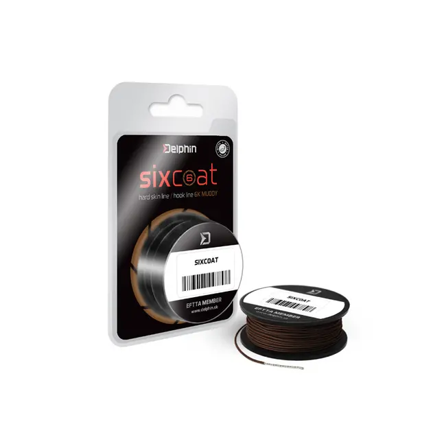 Fir Textil Delphin Skin Line SIXCOAT, Muddy, 25lbs, 13m