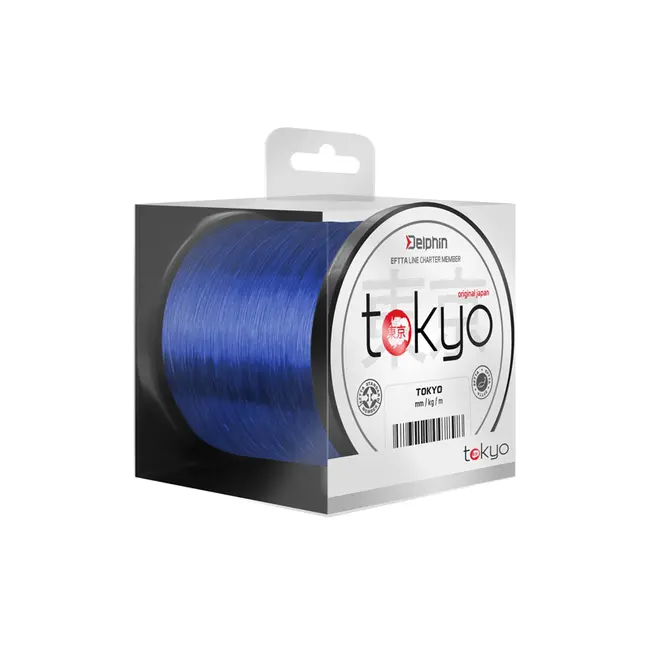 Fir Monofilament Delphin Tokyo, Albastru, 1100m, 0,33mm 8,2kg