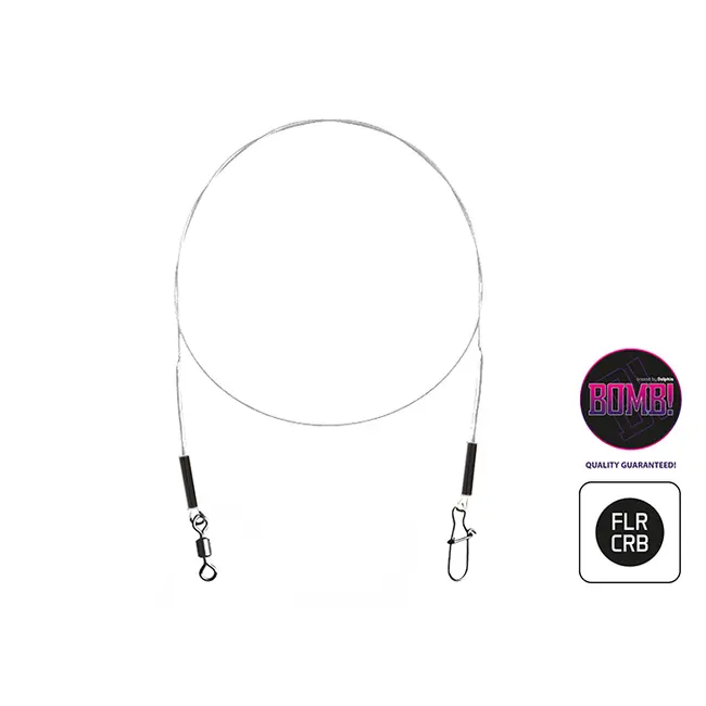 Struna Fluorocarbon Delphin Bomb, 45cm/18kg, 2buc/plic