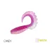 Twister Delphin TWISTA UVs, 8cm, 5buc/plic, Culoare Candy
