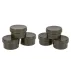 Set Borcane Momeala Fox Edges Hookbait Pots, Full, 6buc/set