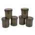 Set Borcane Momeala Fox Edges Hookbait Pots, Full, 6buc/set