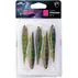 Shad Fox Rage Slick Shad Ultra UV, Lemontiger, 7cm, 5buc/plic