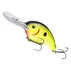 Vobler Strike King Pro-Model Series 5 Floating, Black Back Chartreuse, 10.5cm, 17.7g