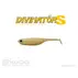 Shad Biwaa Divinator, Pearl White, 6cm ,8buc/plic