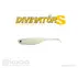 Shad Biwaa Divinator, Pearl White, 6cm ,8buc/plic